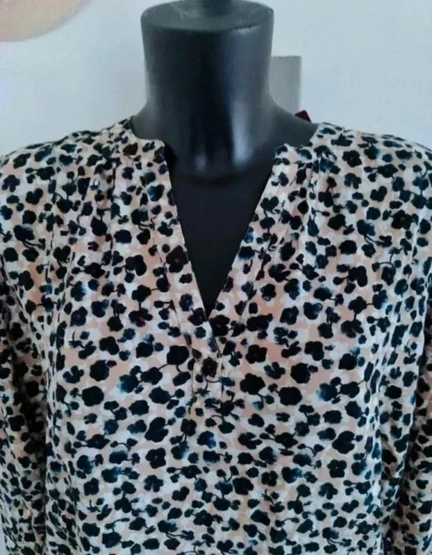 💎 Blusa estampada fluida • 44 • Esprit 💎 – photo 3